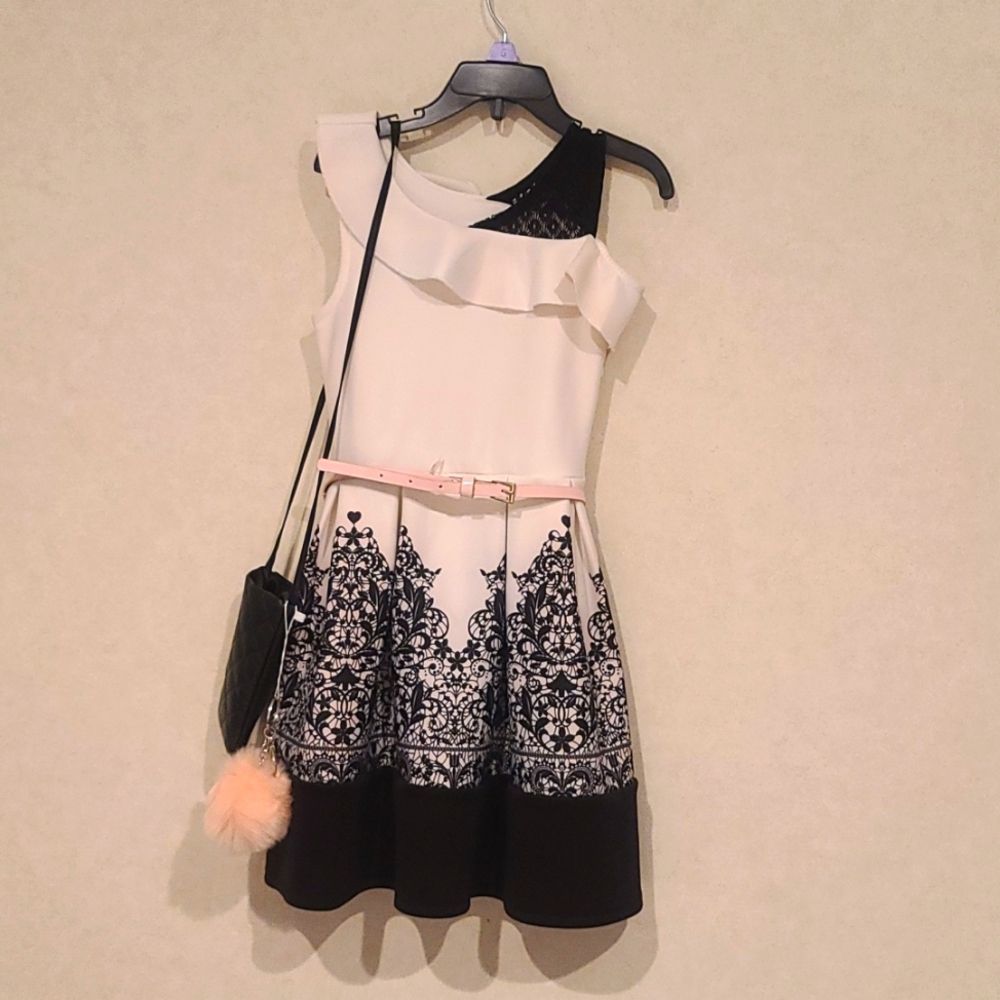 Cute! Little girl's special occasion dress.